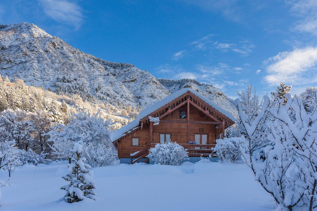 Chalet Carpe Diem La Batie-Neuve ภายนอก รูปภาพ